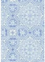 Piccadilly - Designtapete von Cole & Son - Soft Blue
