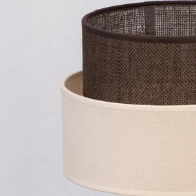 Brilagi - Lampada da tavolo LED BOHO STYLE 1xE27/15W/230V crema/marrone