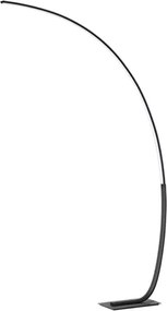 Piantana KEEP a LED con struttura in metallo Nero 97x200 cm