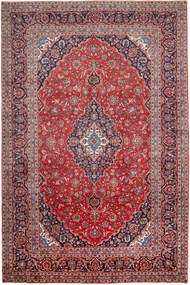 Kashan Tappeto persiano 370x250 Rosso (Iran) Annodato A Mano