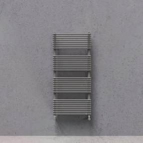 Termoarredo bagno DE'LONGHI 107.7x50 cm interasse 450 mm tortora serie Slim