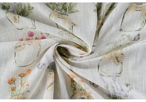 Tenda crema 140x160 cm Cassia - Mendola Fabrics