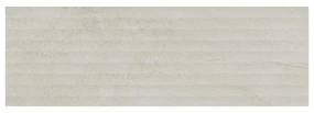 Piastrella da rivestimento interno 33.3 x 100 cm Sp. 7 mm rettificato Kamen MARFIL 3D in gres porcellanato opaco beige 2 mq