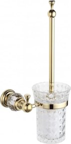 Mexen Estela spazzola per toilette, oro - 7011550-50