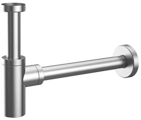 Kamalu - Sifone di scarico per lavabo in ottone cromato | KS044