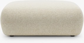 Pouf Kate in tessuto strutturato – L99 cm