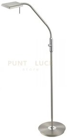 Bergamo piantana led acciaio satinato flessibile tocuh dimmer h. 13...