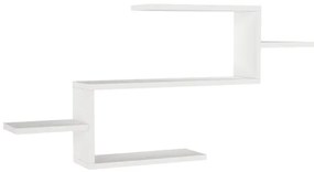 Mensola da parete TWIST 49,4x104 cm bianca