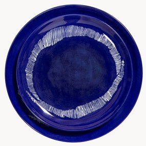 Piatti da colazione con smalto reattivo Feast 2 pz