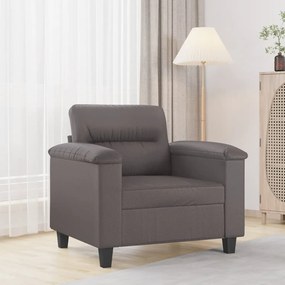 Poltrona Grigia 60 Cm İn Similpelle /