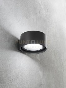 Applique alluminio per esterni/interni colore grafite  becher 6516 a