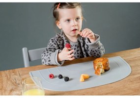 Tovaglietta Rainbow in silicone blu, 47 x 26 cm - Kindsgut