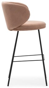 Set di sbagelli da bar in rosa chiaro 2 pz (altezza della seduta 65 cm) Rush – Marckeric