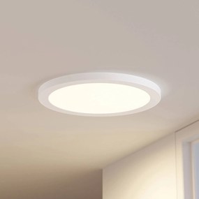 Prios Plafoniera LED Aureka, set di 2, sensore, Ø 33 cm, bianco