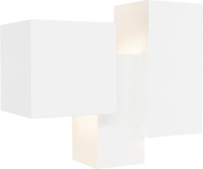 Applique da Parete 4xG9 PARALLEL 4 in Gesso Pitturabile