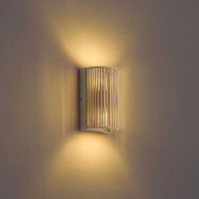 Lampada da parete Japandi beige IP44 - Jayla