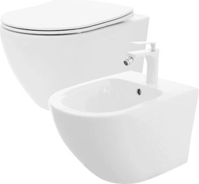 Vaso WC Carlo Flat Mini Rimless + Carlo Mini