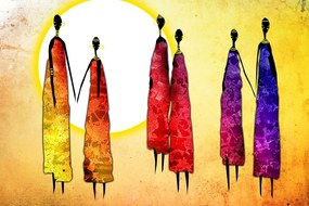 Stampa su tela – Donne africane