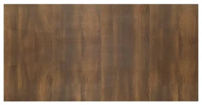 Testiera letto rovere marrone 160x1,5x80cm in legno multistrato
