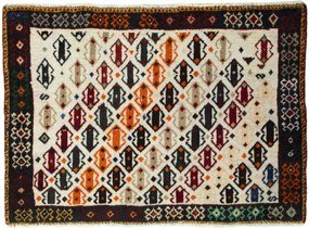 Shiraz Tappeto persiano 50x80 Rosso (Iran) Annodato A Mano