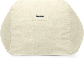 Puof a sacco color crema con rivestimento in bouclé Sofa Snug – SLOWDOWN