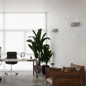 Sollux SL.0993 - Applique VEGA 2xE27/60W/230V 50 cm cemento