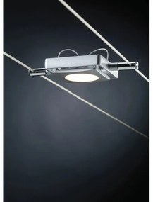 Paulmann 94107 - Set 4x LED da 4,3 W, faretto per sistema a cavo MAC 230 V