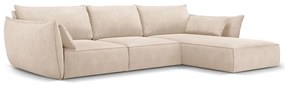 Divano angolare beige (angolo destro) Vanda - Mazzini Sofas