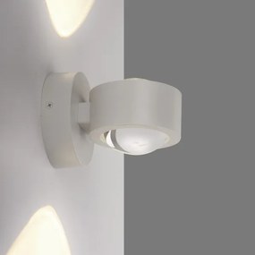 Schöner Wohnen 19331-39 - Lampada da parete LED CHIA 2xLED/2W/230V grigio