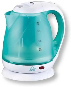 Bollitore Elettrico 1,8 Lt - Potenza 2200W - Senza Fili - Sistema di Protezione a 3 Livelli