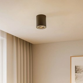 Nowodvorski Lighting Set faretti da soffitto, orientabili, nero, interno argento