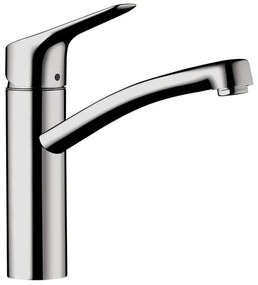Rubinetto da cucina fisso diagonale MySport M argento cromato satinato HANSGROHE