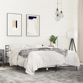 Giroletto grigio sonoma 120x190 cm in legno multistrato metallo