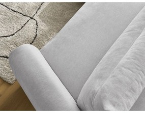 Divano angolare in grigio chiaro Aden – Bobochic Paris