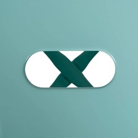 Set di sedie da bar turchese in metallo 2 pz (altezza della seduta 61 cm) – Ixia