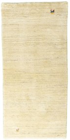 Gabbeh Tappeto persiano 70x150 Beige (Iran) Annodato A Mano