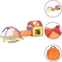 Tenda da Gioco Bambini 250 Palline Multicolore 338x123x111 cm 3107732