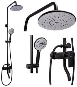 Set doccia Rea VERSO Black