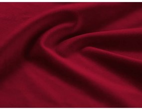 Divano rosso allungabile e con contenitore con rivestimento in velluto 235 cm Kyoto – Cosmopolitan Design