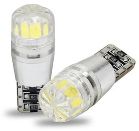 Lampada Led T10 W5W Canbus Pro 12V 3W Chip Cree XBD No Errore Luci Posizione 120 Gradi Bianco