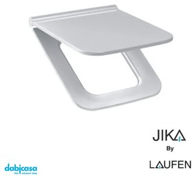 Laufen Jika "Cubito Pure" Copriwater slim Soft Close bianco lucido