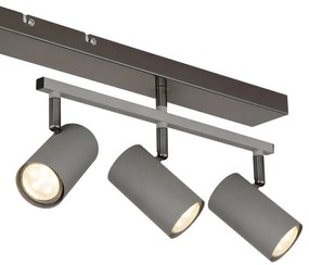 Globo 57911-5S - Faretto ROBBY 5xGU10/35W/230V grigio