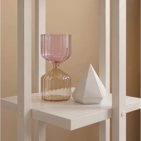 Lampada da terra con ripiani NORA 1xE27/40W/230V bianco