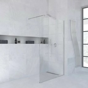 Doccia Walk-In 70 cm cristallo trasparente 6 mm H 200 cm Klug