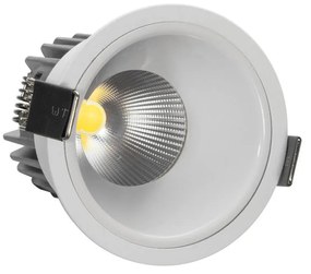 Faro da Incasso 12W Foro Ø75mm Bianco IP40 CCT BRIDGELUX LED 3 Parabole Colore Bianco Variabile CCT