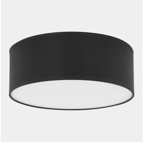 Plafoniera RONDO 4xE27/15W/230V d. 45 cm nera