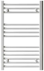 Termoarredo bianco Lazzarini 803x500 mm interasse 45 cm in acciaio