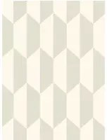 Cole & Son Carta da parati Tile - White & Stone
