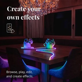 Twinkly TWFL200STW-WEU - LED RGB Striscia dimmerabile FLEX 200xLED 2 m Wi-Fi