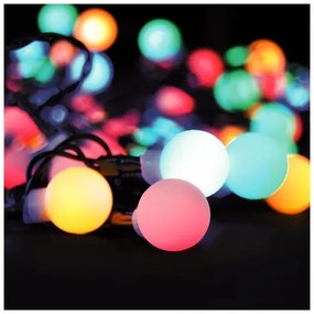 Solight 1V09-RGB-LED RGB Dimmerabile Catena di Natale 200xLED/8 funzioni 25m IP44 +TC
